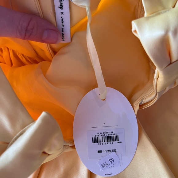 Janie and Jack Disney Belle Dress - Picture 3 of 4